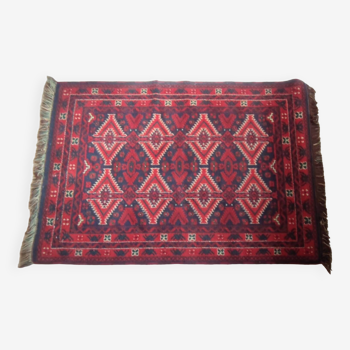 Ancien tapis pure laine vierge