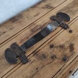 Old wooden workshop box