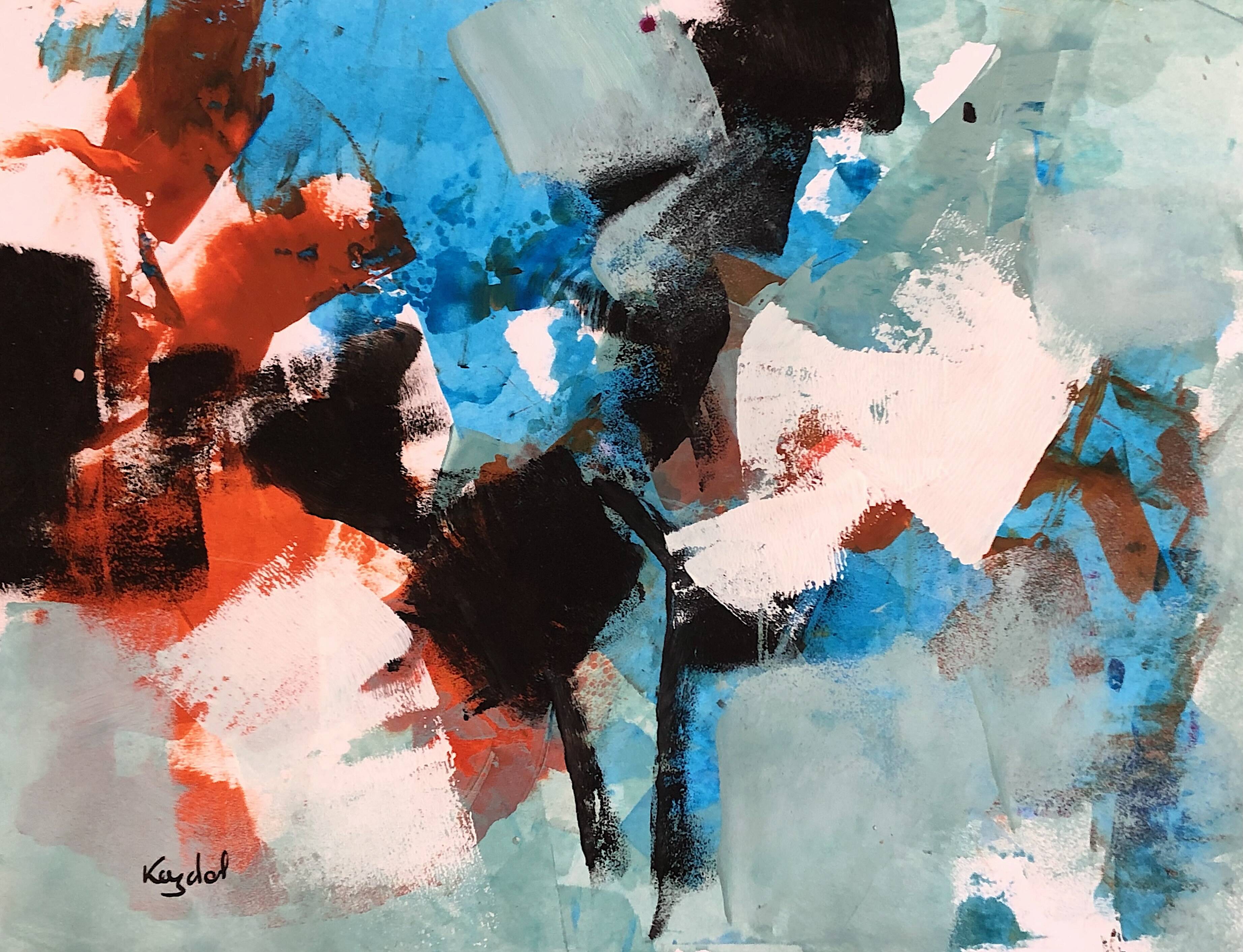 Original abstract acrylic painting