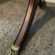 Old English desk Heldense in mahogany