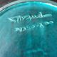 Fruit bowl circa 1950 in ceramic, signed Giraud in Vallauris