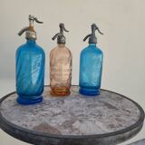 Pedestal table for restaurant bistro with lion paws and marble