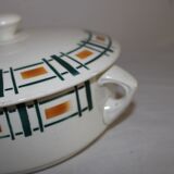 Former soup tureen Badonviller vintage model Quiberon