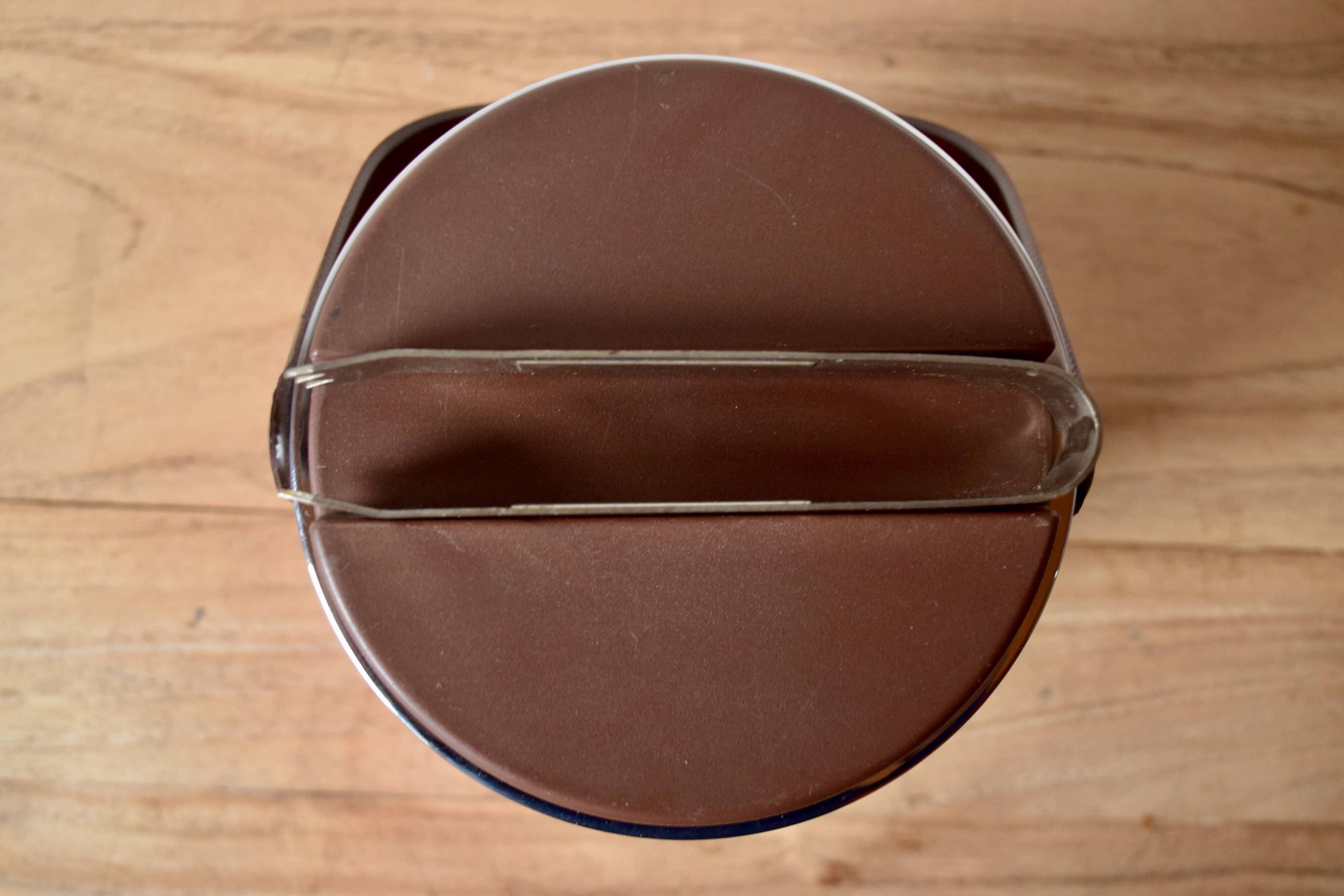 Vintage Brabantia ice bucket - Patrice floral decor - Netherlands