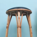 Rattan bar and stools