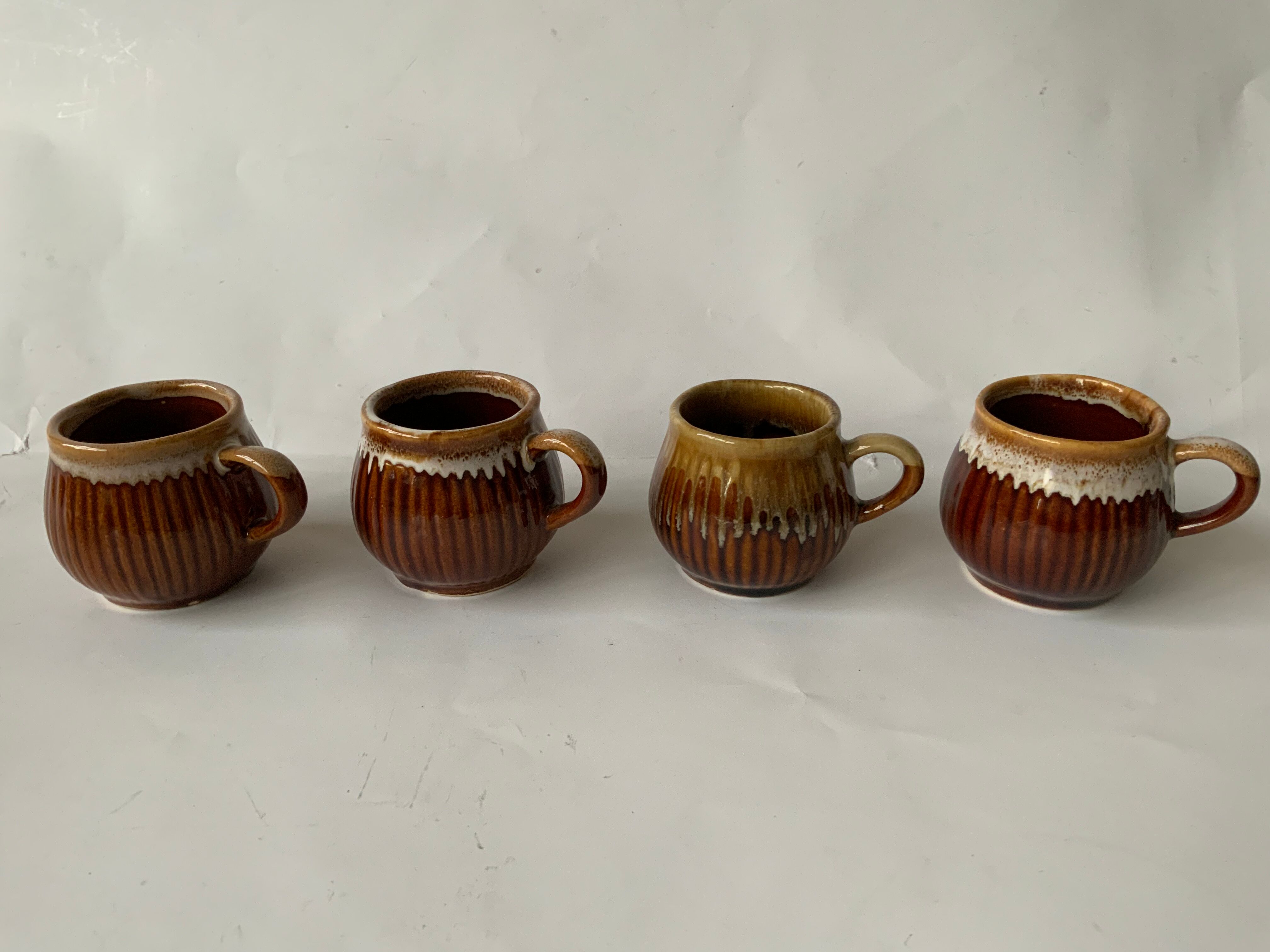 Selency glazed cups x Monoprix Croisé Laroche