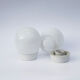Paire globes opaline appliques ou plafonnier LJS 6000