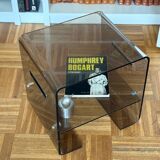 Smoked Plexiglas coffee table