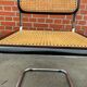 Set of 4 vintage chairs model Cesca B32 in black and chrome