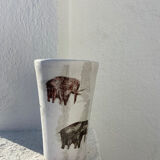 Vase en céramique, Austruy années 60