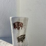 Ceramic vase, Austruy 60s