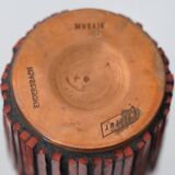 Vintage Pottery Mosaic Vases by W. Zimmermann for Ritter