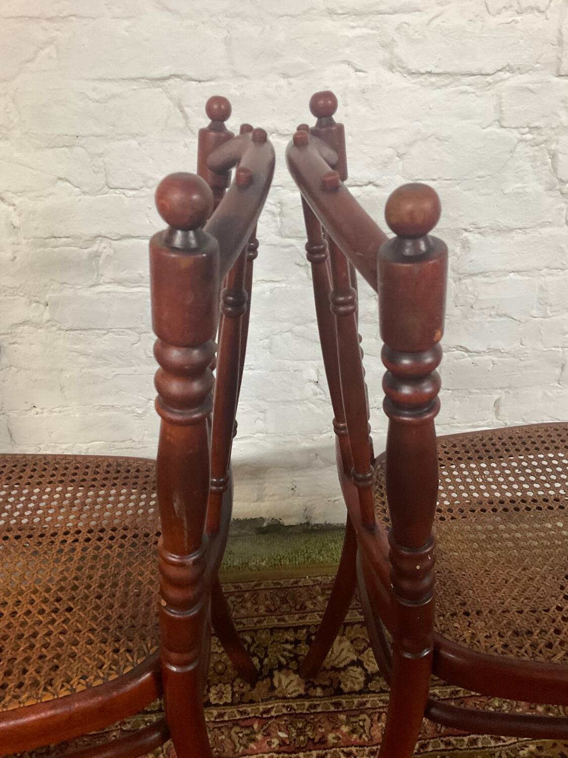 Paire de chaises bistrot Thonet estampillées