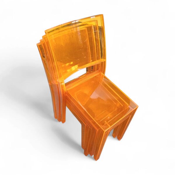 4 chaises La Marie / Philippe Starck / Kartell 2001