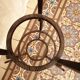 mantle door forged iron Courtrai art deco 1925 1930