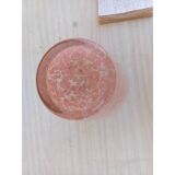 Glass vase signed "La Rochère"