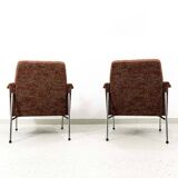 Pair of "Bat" armchairs by Wchód Zadziele, Poland, 1960s