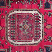 Tapis persan Hamadan antique des années 1930 160 cm x 241 cm