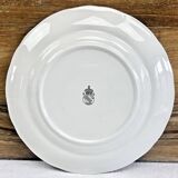 5 dessert plates 22.7 cm Lunéville reverbere model