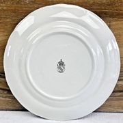 5 assiettes à dessert Lunéville modèle Réverbère