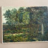Set of 2 old paintings