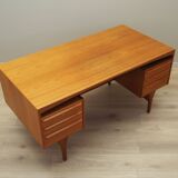 Teak desk, Danish design, 1960s, designer: Vald Mortensen, production: Odense