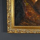Important Oil on Canvas “La Tahitienne” signed Morillon – 1985