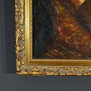 Important Oil on Canvas “La Tahitienne” signed Morillon – 1985