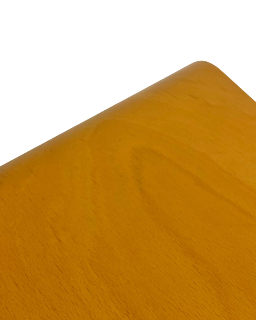Table d’angle en bois courbé moderne du milieu du siècle années 1970