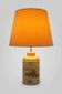 Lampe italienne en céramique signée M Vanni Firenze décor orientaliste