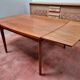 Scandinavian square extension table