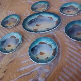 Slush type fish service, vintage 60'S