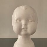 Vintage Cherubin porcelain vase