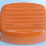 Enamelled cast iron casserole Le Creuset 4L5 designed by Raymond Loewy Vintage