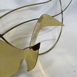 Vintage curtis jere modern brass wall sculpture