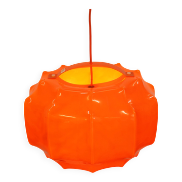 Space age cocoon pendant lamp*** Ilka Plast Waldrode *** German design
