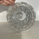vase Art Déco Joseph Simon en cristal taillé incolore, ca 1925
