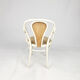 Chaise en bois courbé