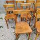 Lot 9 Baumann bistro chairs and Luterma bois bond