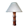 Lampe bambou en bois