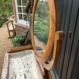 Louis-Philippe walnut vanity unit