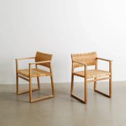 Danish Mid Century Wooden Dining Chairs by Børge Mogensen, 1960s