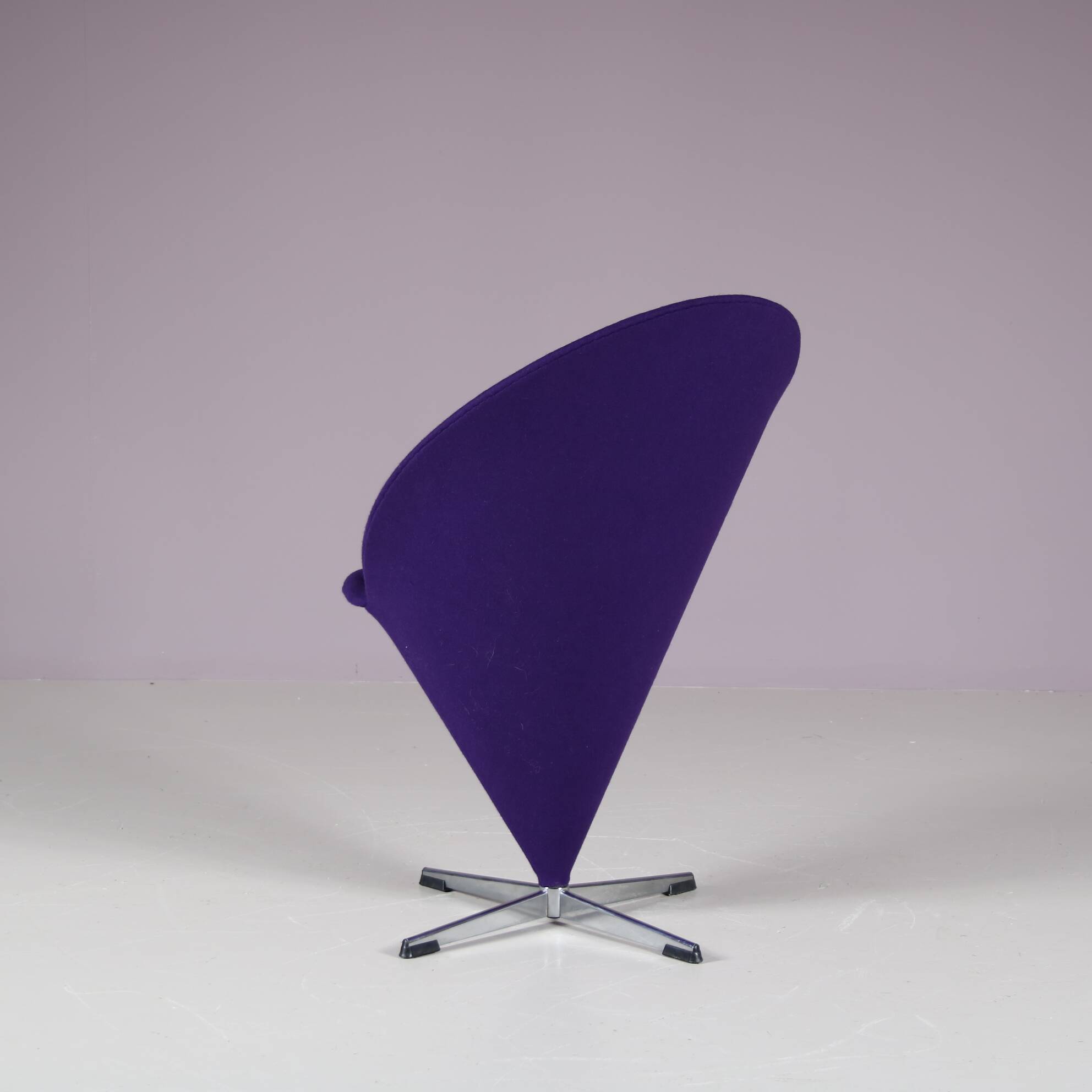 1960s “Cone” Chair by Verner Panton for Plus Linje, Denmark