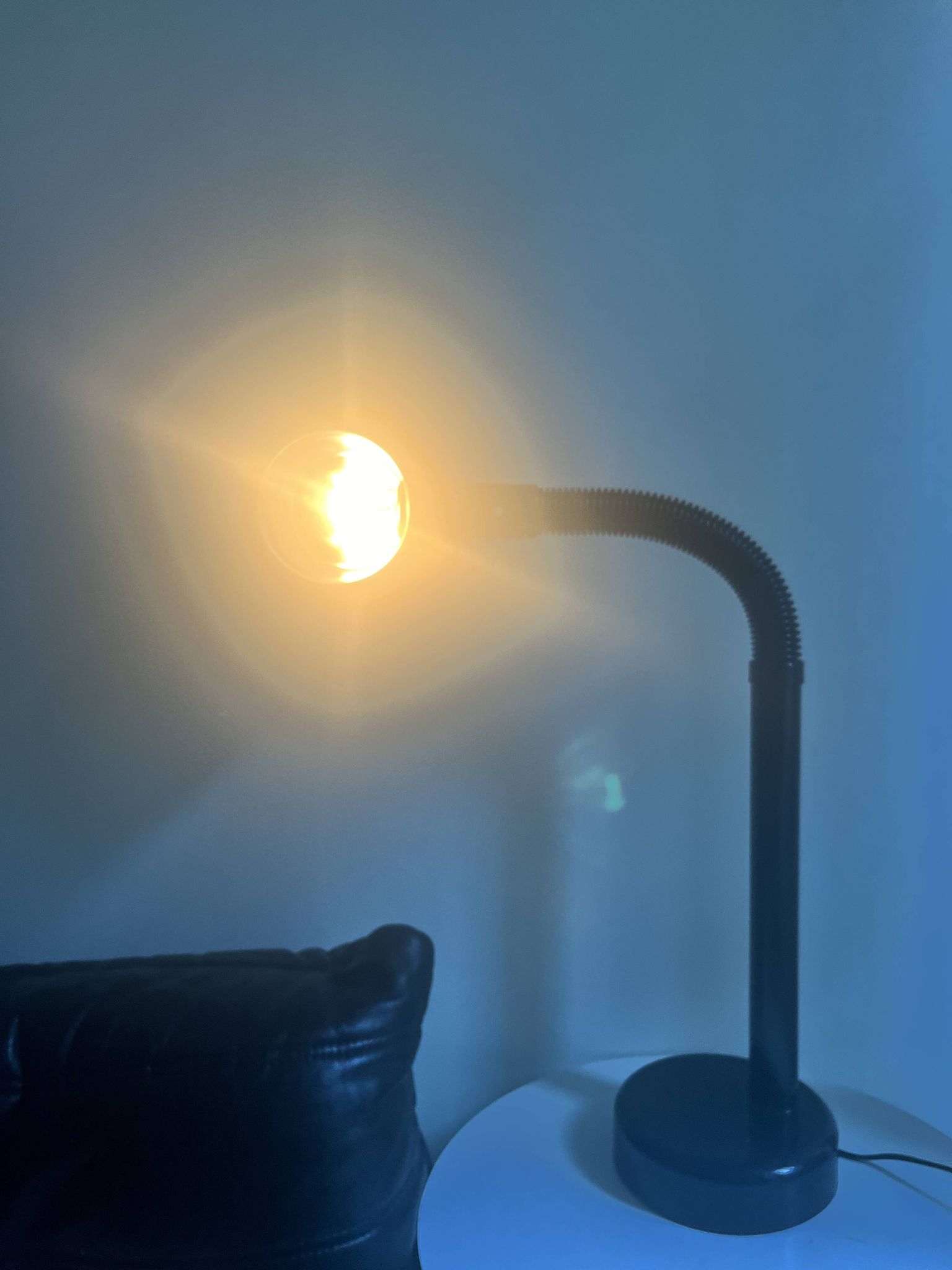 Vintage design Cobra articulated desk lamp by Fagerhults, Sweden 1974