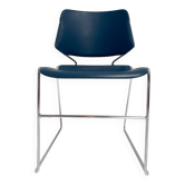 Chaise empilable Matrix Krueger par Thomas Tolleson, années 1970