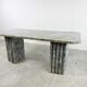 Vintage granite dining table, 1970s