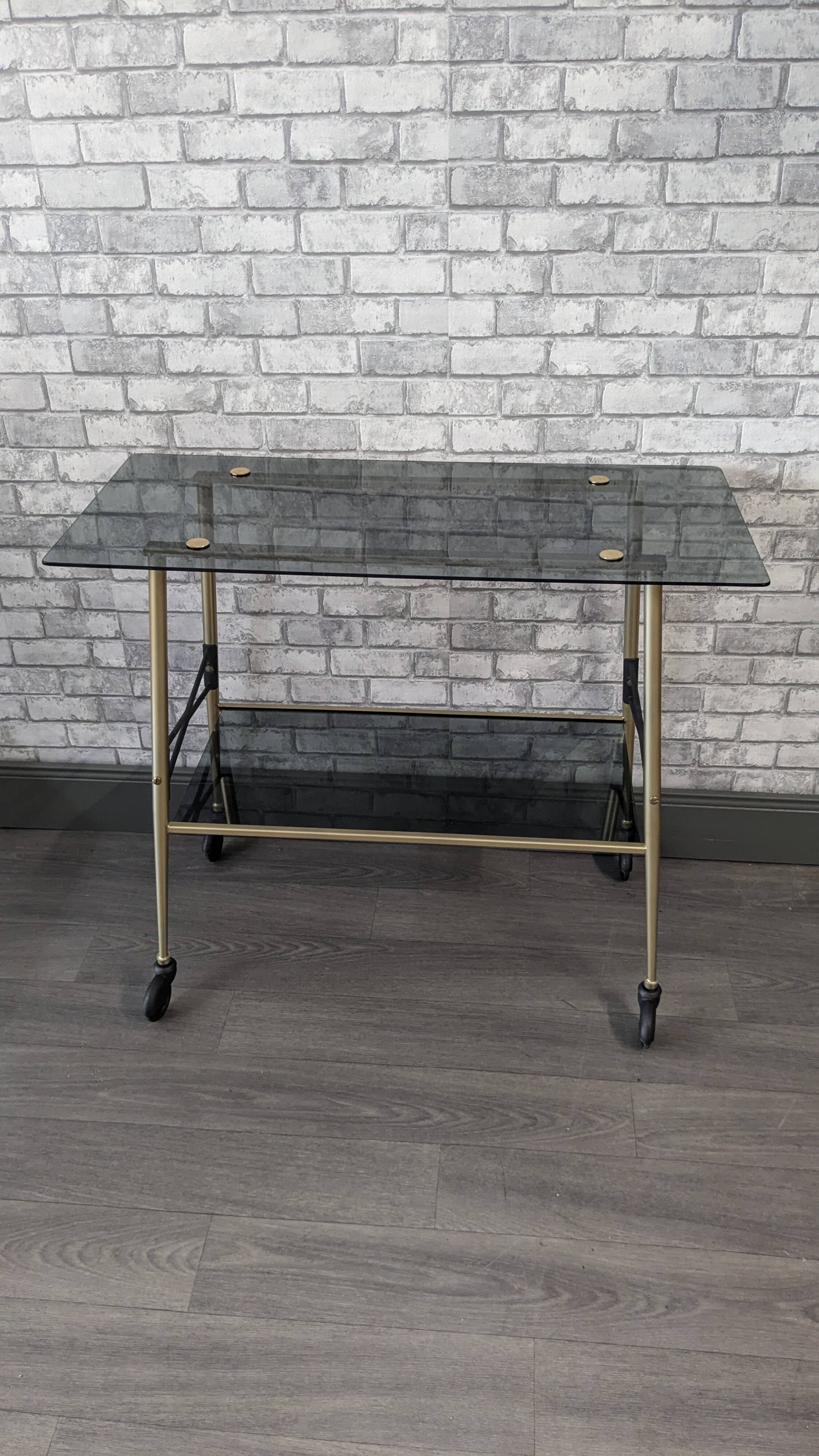 Vintage smoked saddle 70'