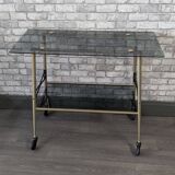 Vintage smoked saddle 70'