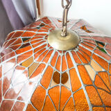 Suspension lamp style "Tiffany" vintage Art Deco