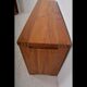 Vintage solid elm sideboard by Pierre Chapo, model R08